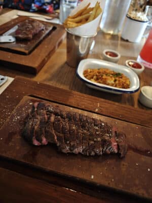 Flat Iron lunch,性價比不錯。